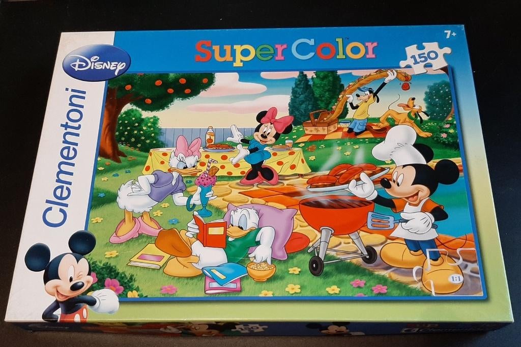 Disney SuperColor puzzle - 150 stukken - vanaf 7jr., Enlèvement, Plus de 50 pièces, Comme neuf, 6 ans ou plus