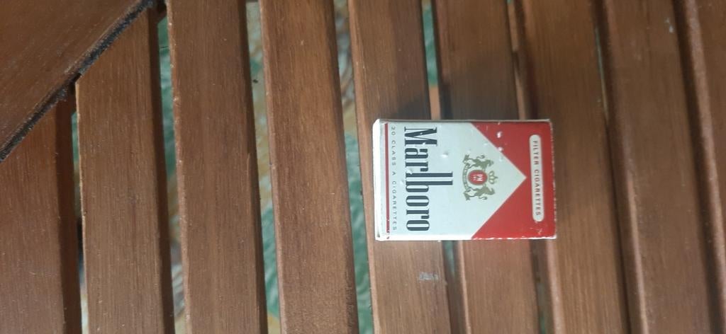Vintage Marlboro luciferdoosje, Ophalen of Verzenden, Zo goed als nieuw