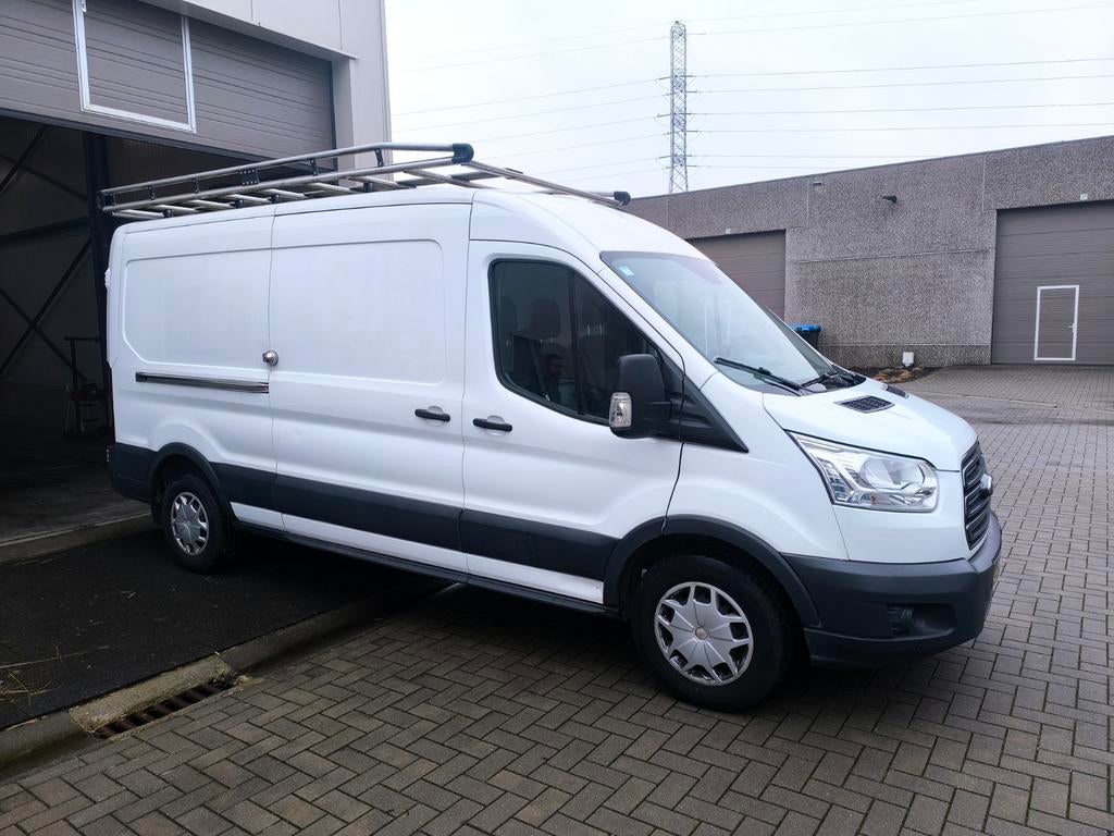 Ford Transit 2019 Euro 6 L3H2 12600€ netto, Voorwielaandrijving, Stof, 4 cilinders, Wit