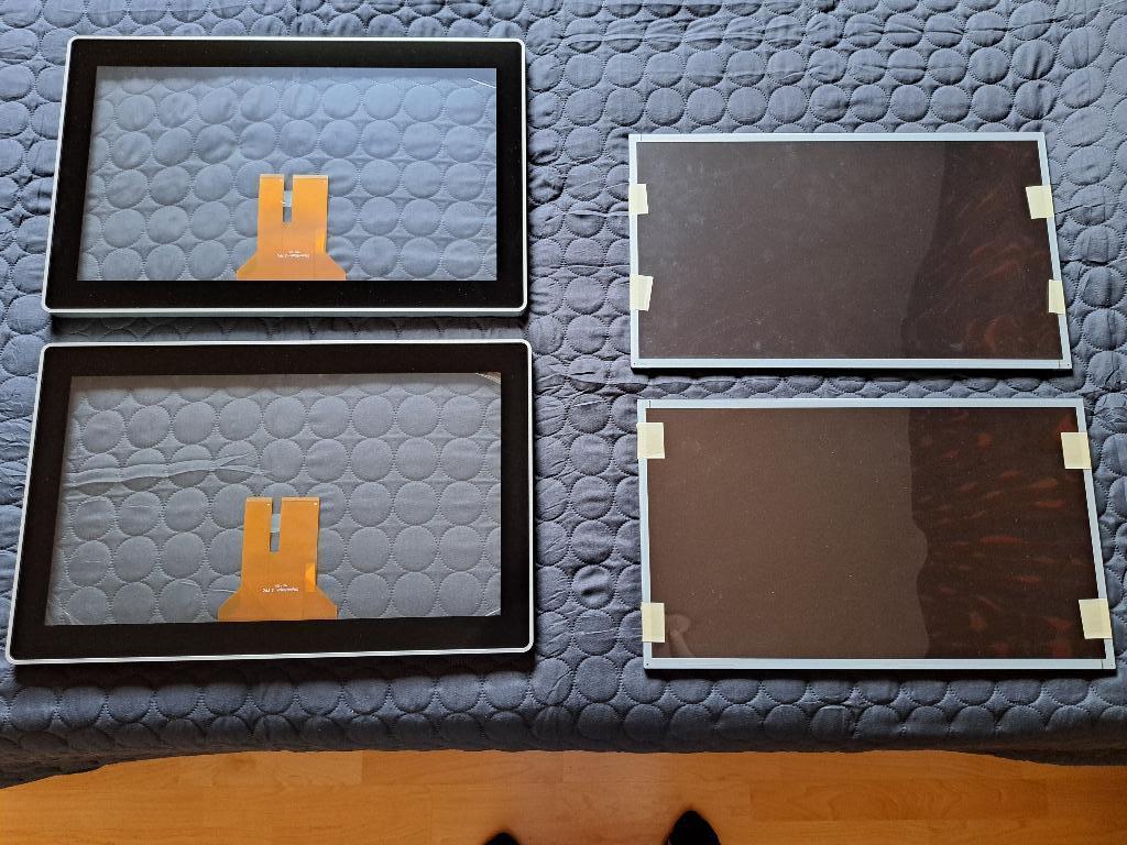 LCD scherm + touchbezel., Computers en Software, Ophalen, Nieuw, Full HD, Touchscreen