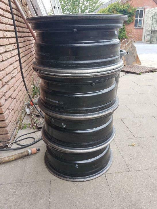 1 SET stalen velgen opel zafira b, Enlèvement, Utilisé, Jante(s)