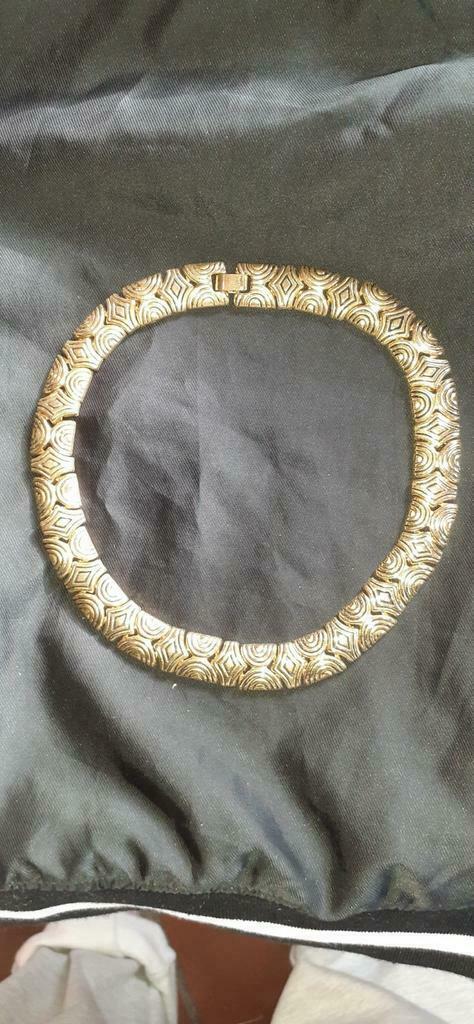 §  Collier ras de cou doré de fantaisie, Enlèvement ou Envoi, Utilisé