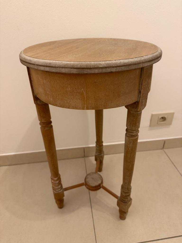 Houten bijzet tafeltje, Antiek en Kunst, Ophalen