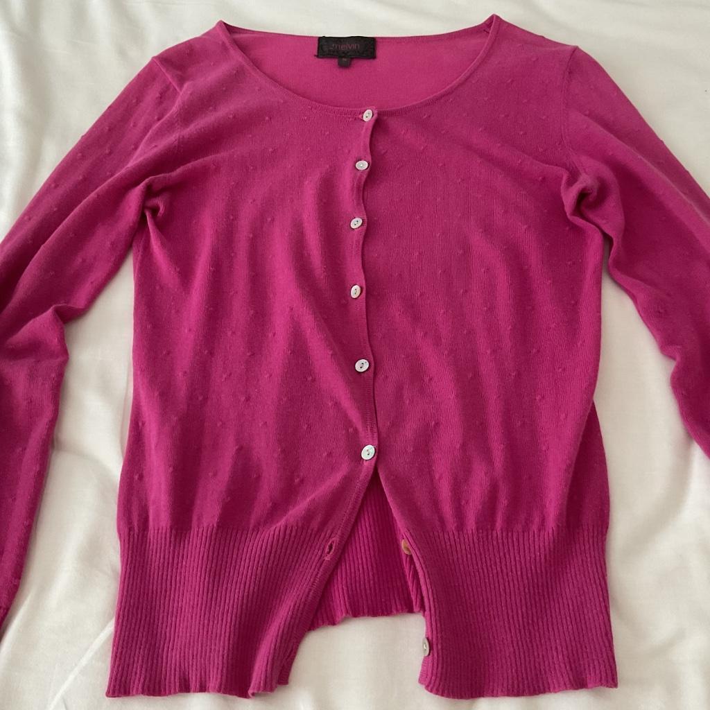 Roze gilet MELVIN maat 36, Kleding | Dames, Truien en Vesten, Ophalen, Zo goed als nieuw, Maat 36 (S), Roze