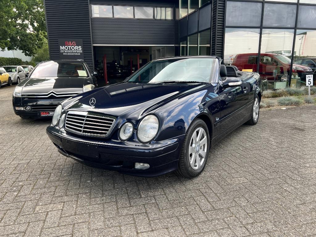 Mercedes Benz CLK Kompressor Cabrio Autom in TOPSTAAT Garant, Auto's, Mercedes-Benz, Automaat, 4 zetels, Achterwielaandrijving