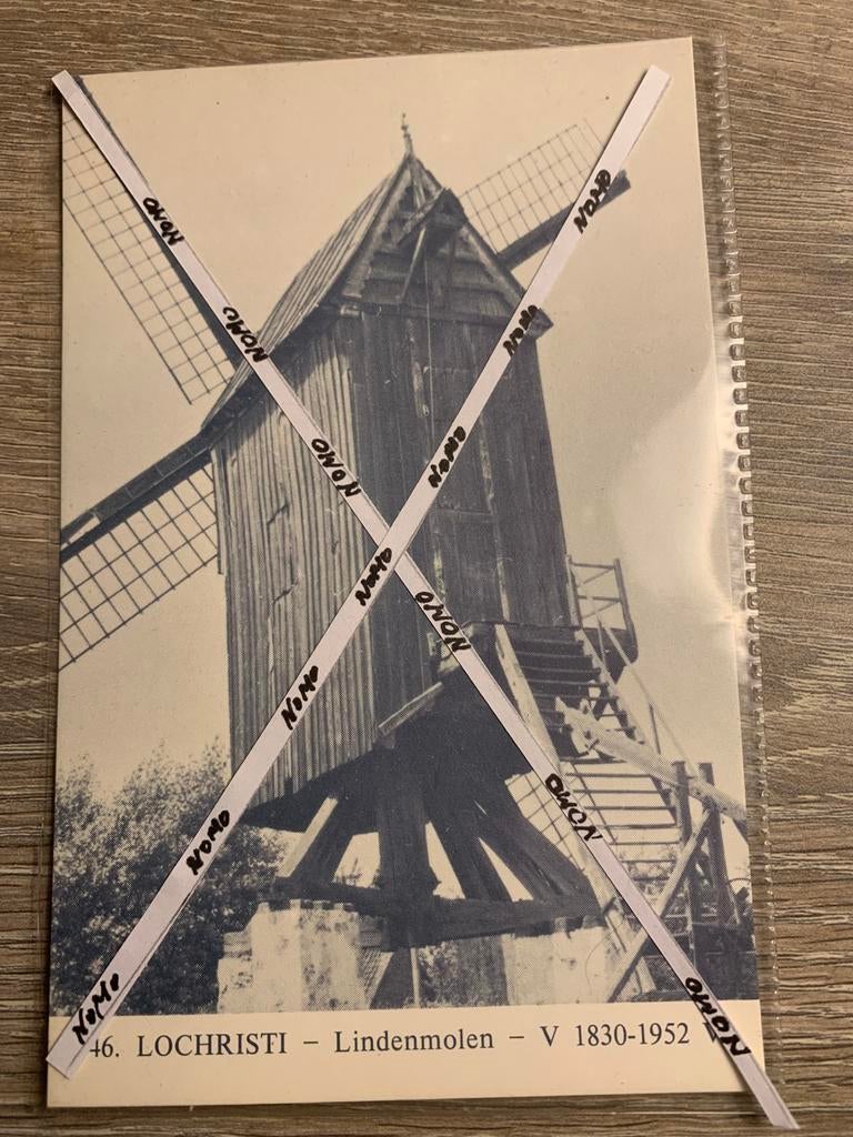 Lochristi Windmolen, Verzamelen, Ophalen of Verzenden, Ongelopen, Oost-Vlaanderen