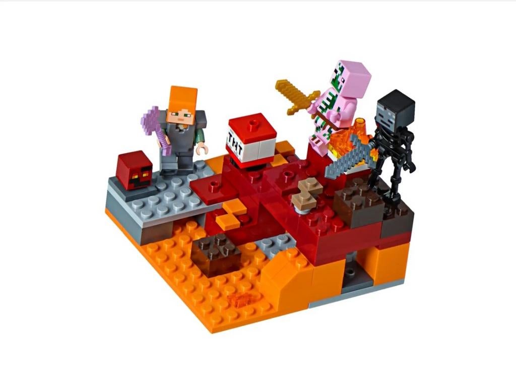 Lego Minecraft 21139 : La bataille des enfers/Le Néant, Enfants & Bébés, Jouets | Duplo & Lego, Lego, Enlèvement ou Envoi
