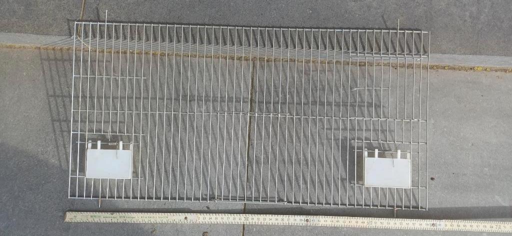 4 Fronten (60cm x 30cm) voor vogelkooien, Dieren en Toebehoren, Ophalen of Verzenden, Zo goed als nieuw, Kooi-accessoires