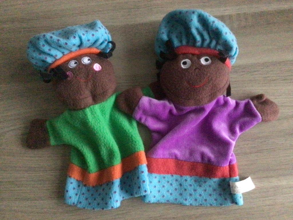 Handpoppen Piet, Ophalen of Verzenden, Gebruikt