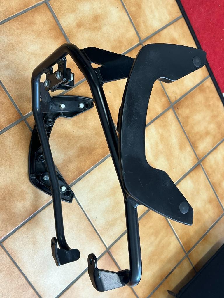 C-Bow tasdragers zwart Hepco&Becker Ducati Diavel 1260, Motoren, Ophalen, Zo goed als nieuw