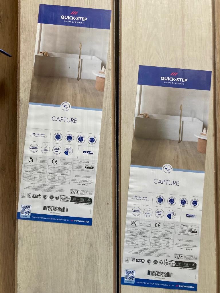 QuickStep SIG4748 laminaat, Doe-het-zelf en Bouw, Ophalen, 50 tot 150 cm, Nieuw, 5 tot 10 m²