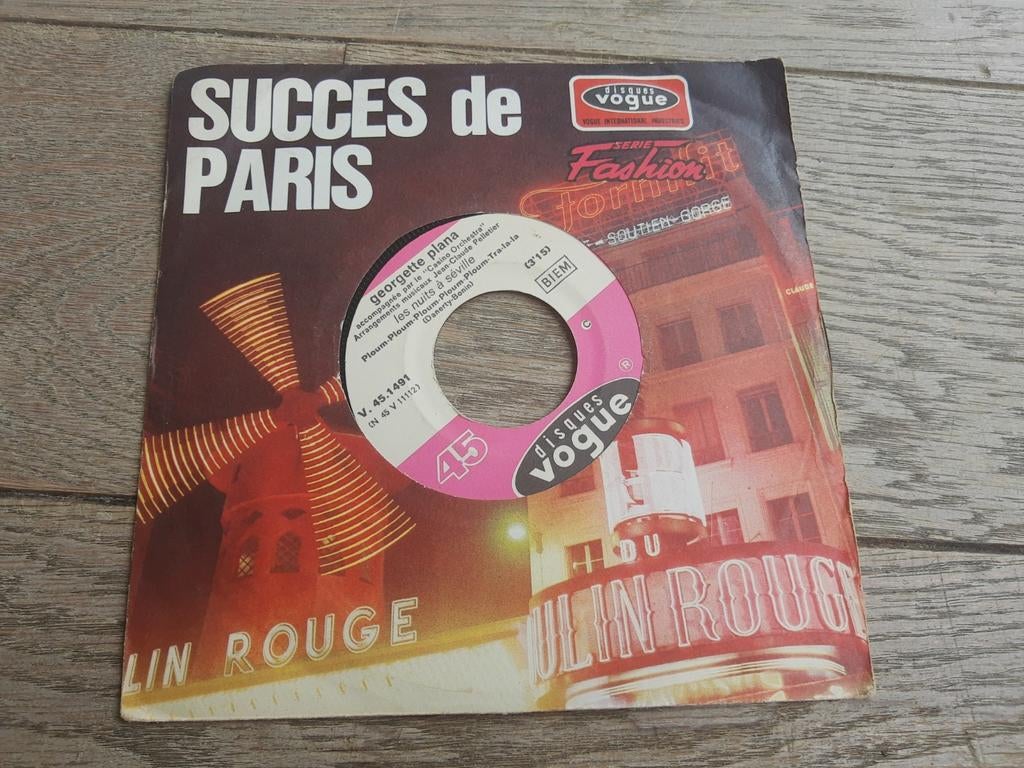 Single : succes de Paris, Moulin rouge, Ophalen of Verzenden, Zo goed als nieuw