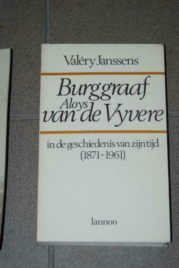 Burggraaf Aloys van de vyvere Valéry Janssens, Enlèvement ou Envoi, Comme neuf