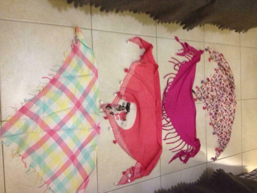 lot 3 foulards fille, Enlèvement ou Envoi, Utilisé, Fille