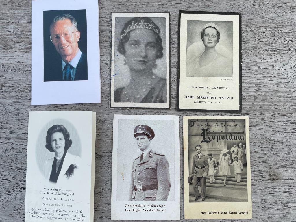 CARTES DU MATIN FAMILLE ROYALE, Envoi, Carte de condoléances