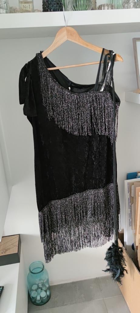 Carnaval Charleston kleedje en piratenjasje, Kleding | Dames, Carnavalskleding en Feestkleding, Zo goed als nieuw, Ophalen of Verzenden