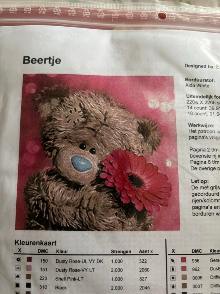 Kruissteekpakket 52, Hobby en Vrije tijd, Ophalen of Verzenden, Nieuw