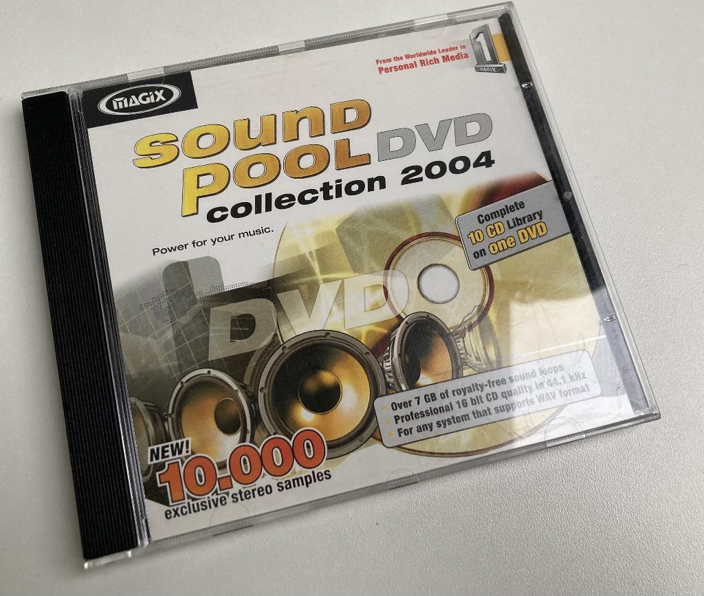 Magix Sound Pool DVD Collection 2004, Enlèvement ou Envoi, Comme neuf