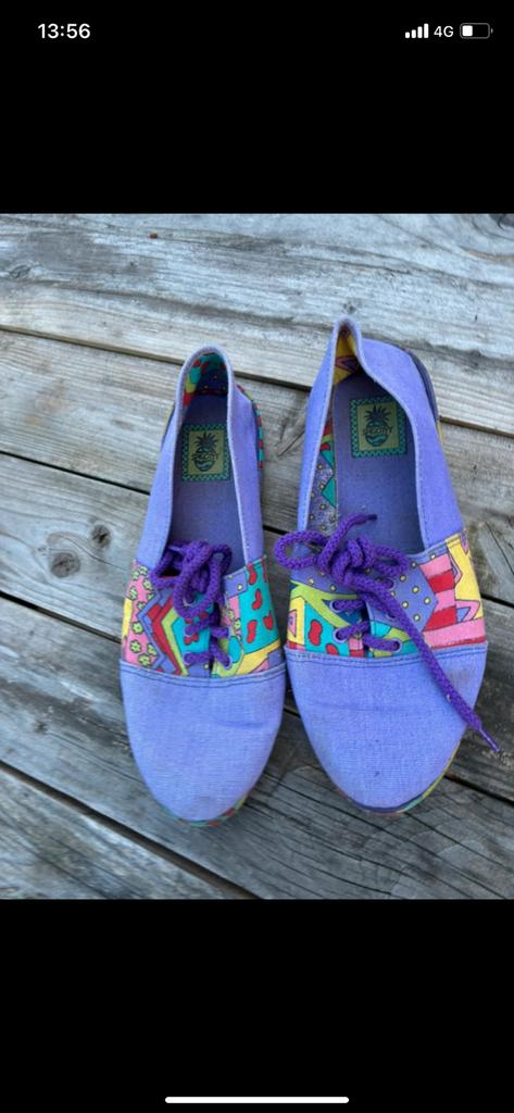 Chaussures plates, Enlèvement ou Envoi, Autres couleurs, Sneakers et Baskets, Porté