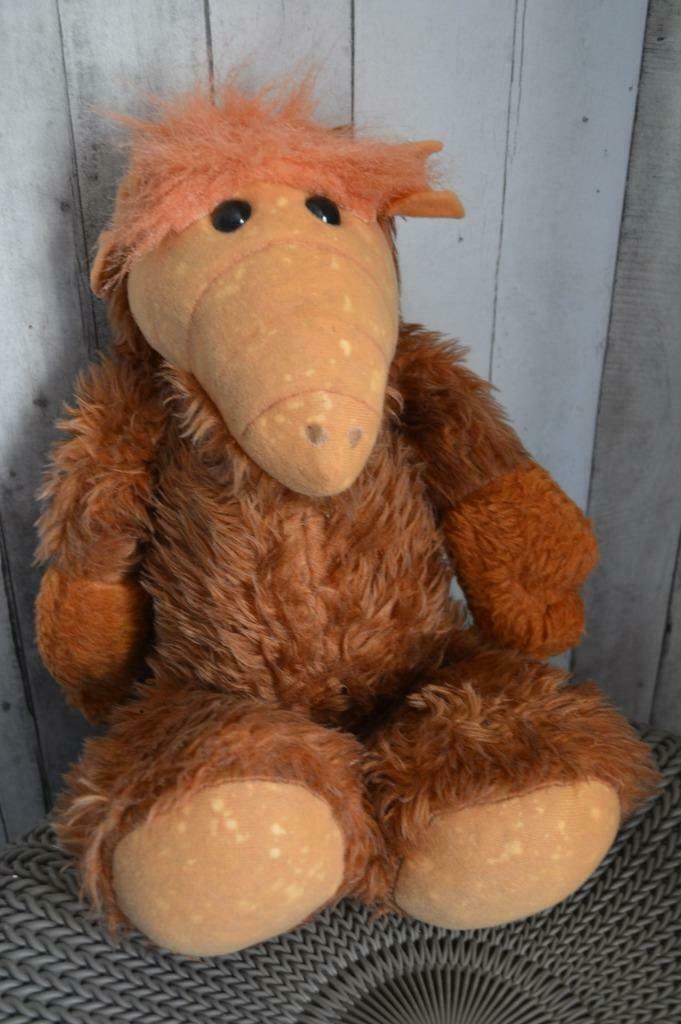ALF originele van eind jaren 80   40 cm, Verzamelen, Film en Tv, Ophalen of Verzenden, Gebruikt, Tv, Actiefiguur of Pop
