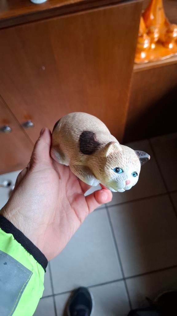 Beeldje poes, Enlèvement