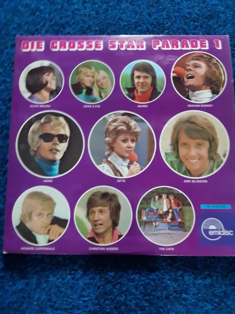 LP DIE GROSSE STAR PARADE 1, Ophalen of Verzenden, Gebruikt