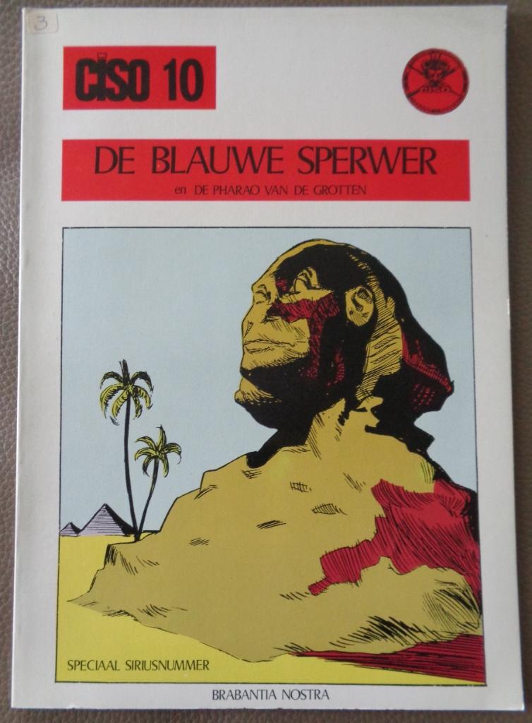 Ciso 10 - De Blauwe Sperwer - 2e dr. 1981, Boeken, Ophalen of Verzenden