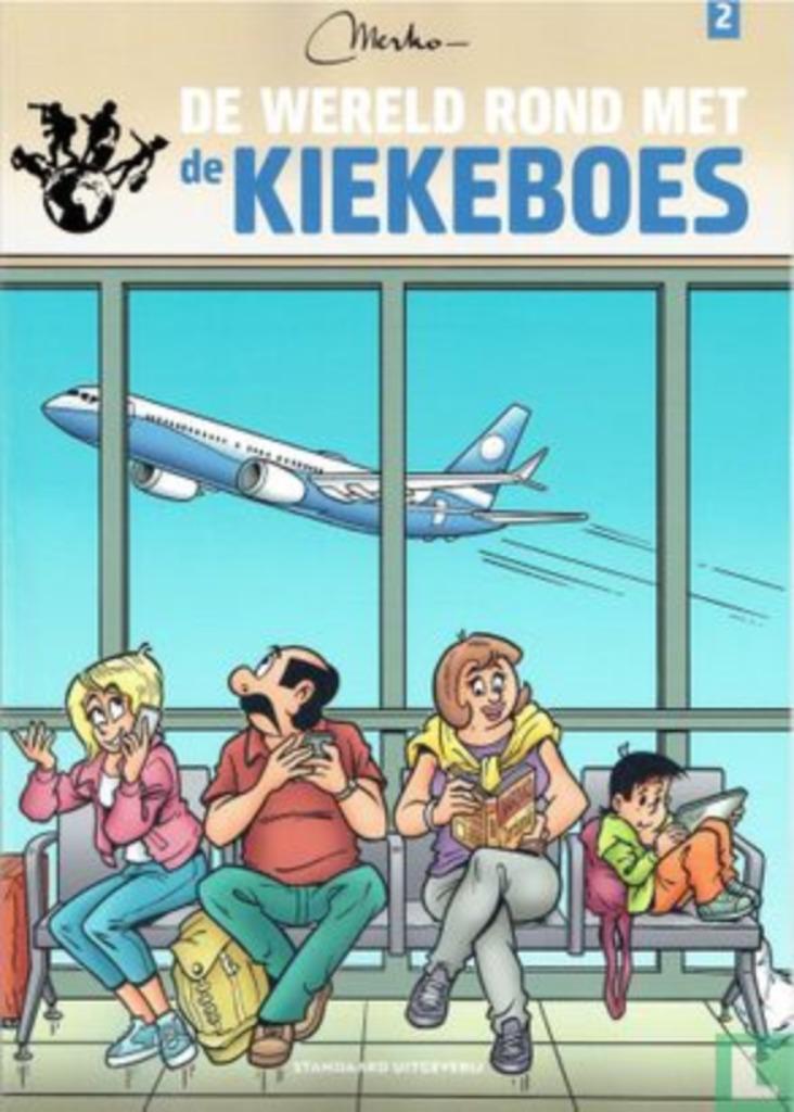 de wereld rond met de kiekeboes 2, Eén stripboek, Ophalen of Verzenden, Nieuw, R. Merho