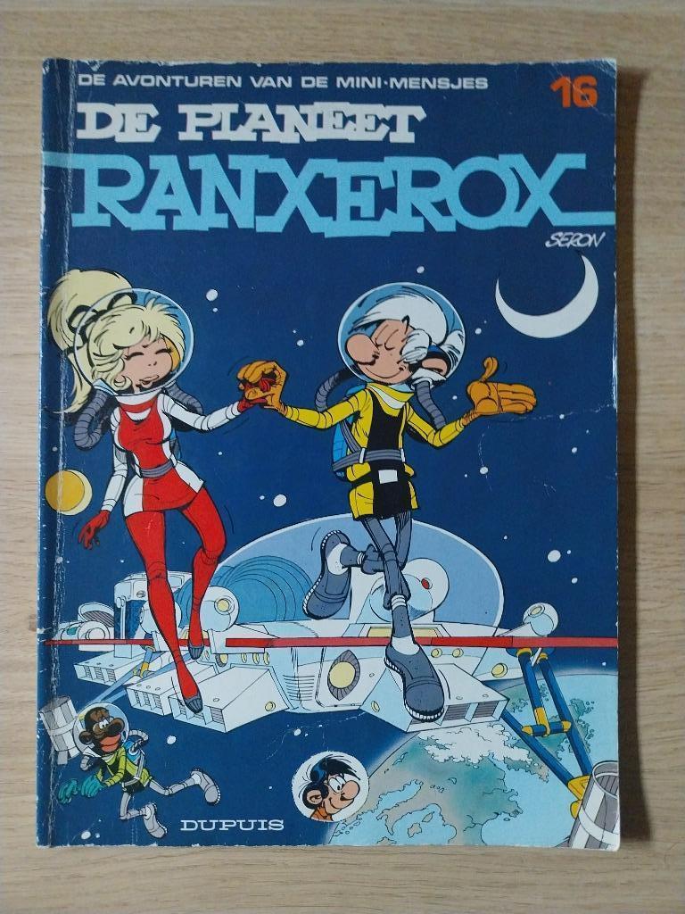 strip De mini-mensjes - 16 De planeet Ranxerox, Boeken, Gelezen, Pierre Seron, Eén stripboek, Ophalen of Verzenden