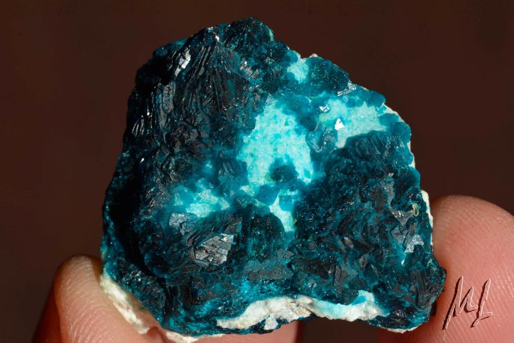 Veszelyite sur hemimorphite Rép. du Congo: 175 Euros - 50 %, Enlèvement ou Envoi, Minéral