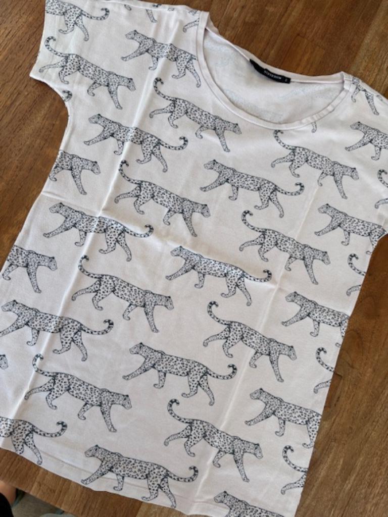 T shirt vintage maat S, Ophalen of Verzenden, Zo goed als nieuw, Korte mouw, Roze