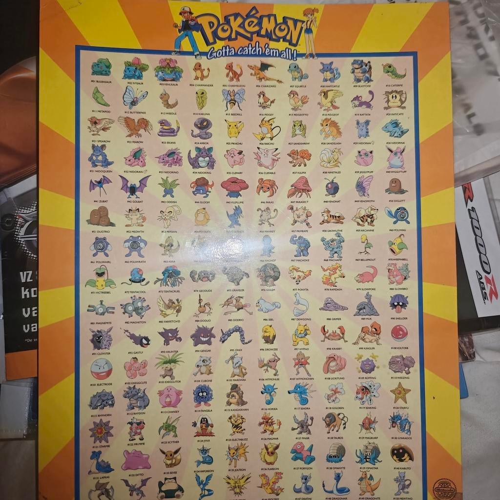 Postkaart pokemon, Enlèvement ou Envoi, Comme neuf