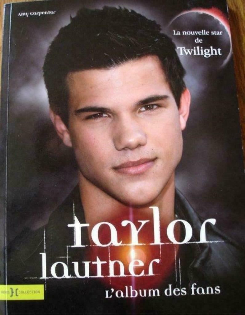 Livre "Taylor Lautner, L'album des fans"., Enlèvement ou Envoi, Comme neuf, Personnages