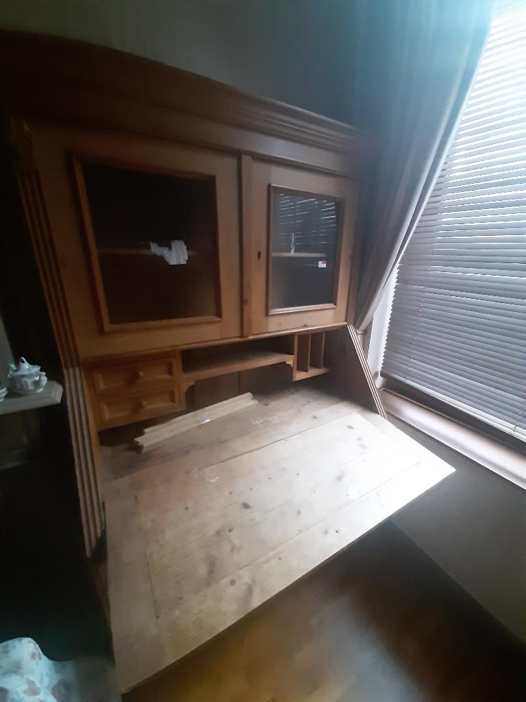 Secrétaire pin, Maison & Meubles, Armoires | Secrétaires, Enlèvement