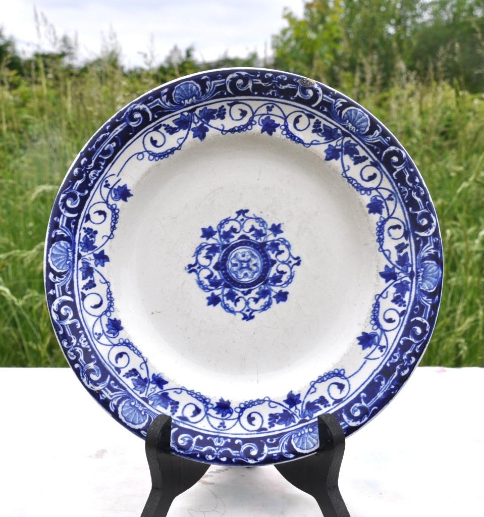 assiette Longwy decor louis xv, Enlèvement ou Envoi