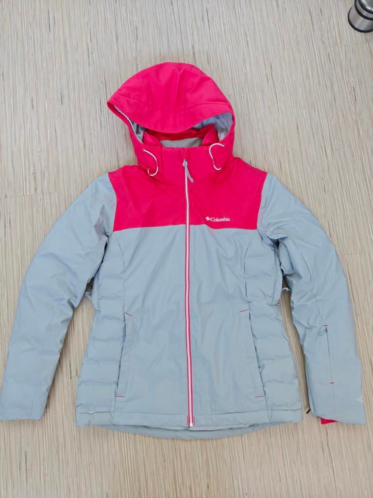 Columbia - Ski-jas snow dream grijs/roze, Ophalen of Verzenden, Jack, Gedragen, Columbia