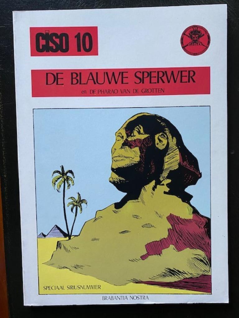 CISO 10 -  De Blauwe Sperwer - De pharao van de grotten, Boeken, Gelezen, Eén stripboek, Ophalen of Verzenden, Sirius