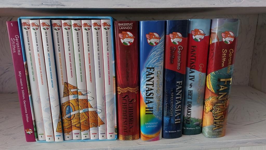 Serie kinderboeken Geronimo Stilton, Boeken, Ophalen, Zo goed als nieuw, Geronimo Stilton, Fictie