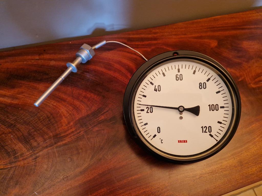 Analoge thermometer voor paneelmontage, Enlèvement ou Envoi