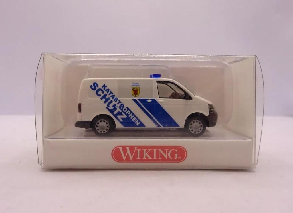 1:87 Wiking VW Volkswagen T5 Katastrophenschutz THW, Ophalen of Verzenden, Nieuw, Auto, Wiking