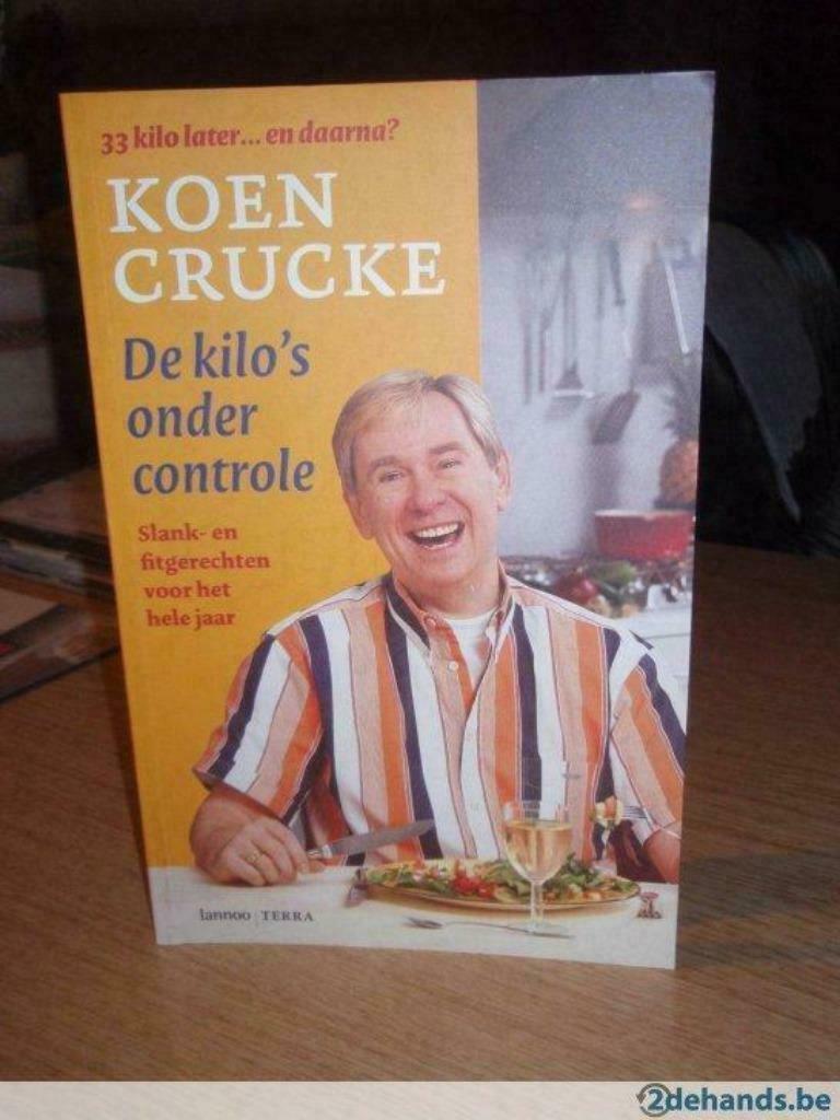 (Kook)boek Koen Crucke - De kilo's onder controle, Voorgerechten en Soepen, Nieuw, Ophalen of Verzenden, Gezond koken