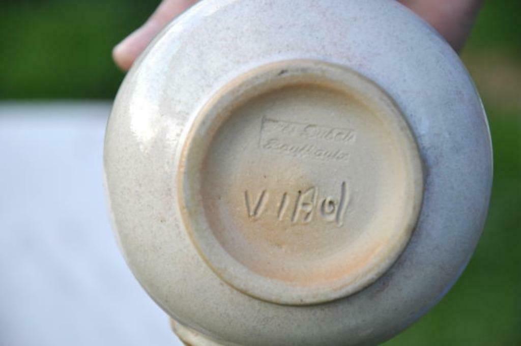 § vase en gres bouffioulx beffroi de mons, Enlèvement ou Envoi