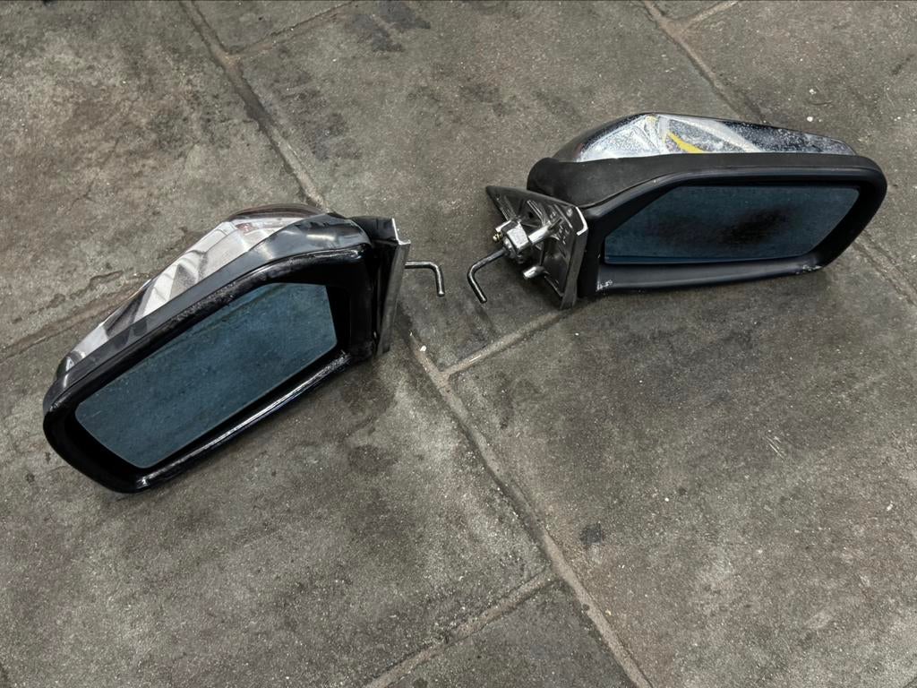 Mercedes E klasse W123 originele chrome spiegels, Ophalen of Verzenden, Gebruikt, Mercedes-Benz