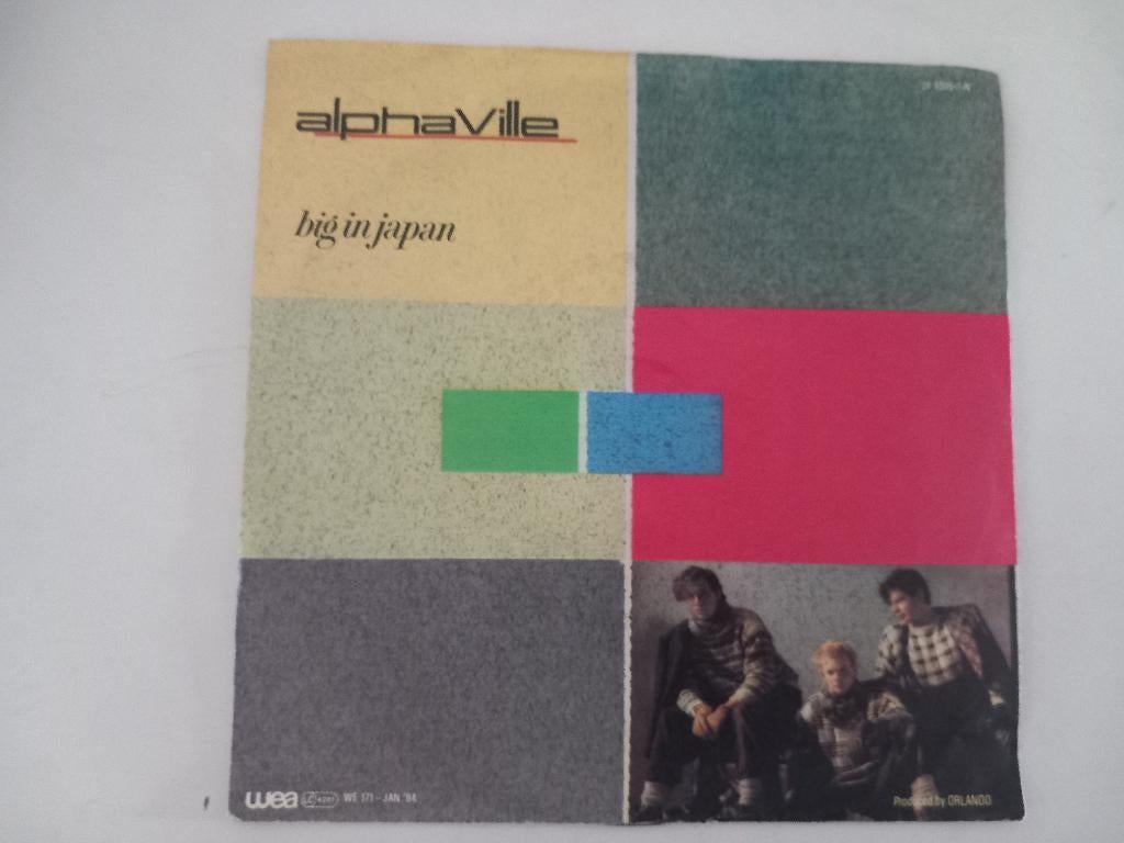 Vinyl 7" single Alphaville Big in Japan Pop New Wave 80s, Ophalen of Verzenden, 7 inch, Pop, Single