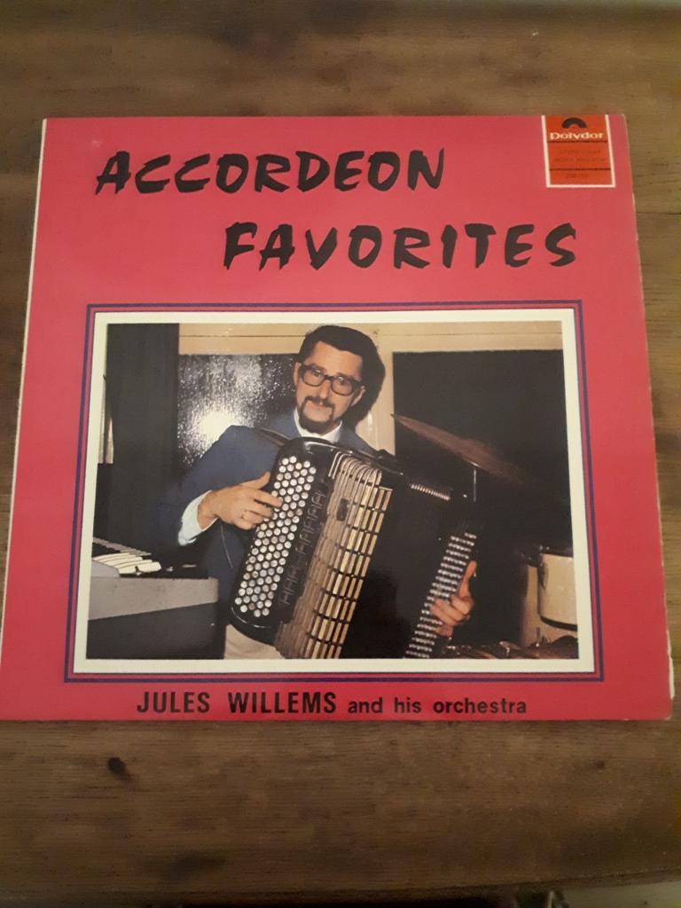 Accordeon Favorites - Jules Willems, Ophalen of Verzenden, Zo goed als nieuw
