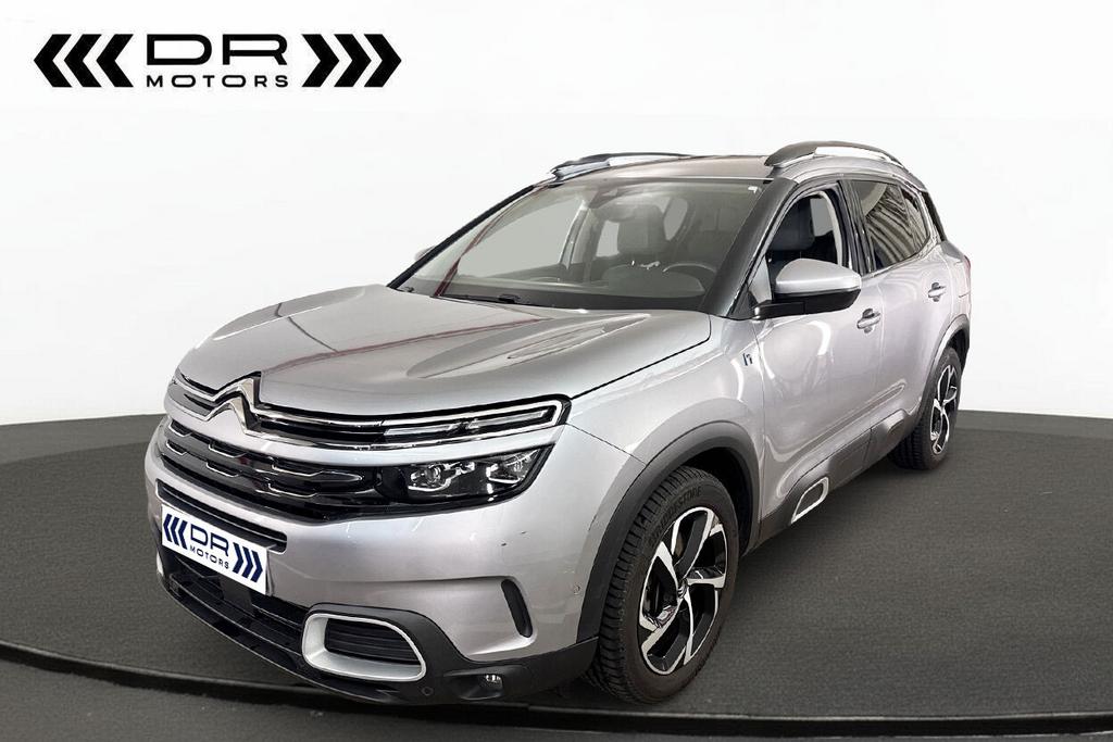 Citroen C5 Aircross HYBRID - ADAPTIVE CRUISE - KEYLESS - MA, Argent ou Gris, Euro 6, 0 kg, Noir