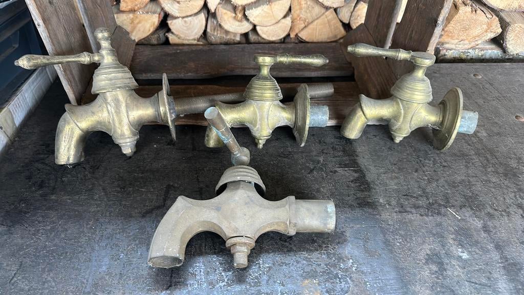 Oude kranen, Antiek en Kunst, Ophalen, Koper