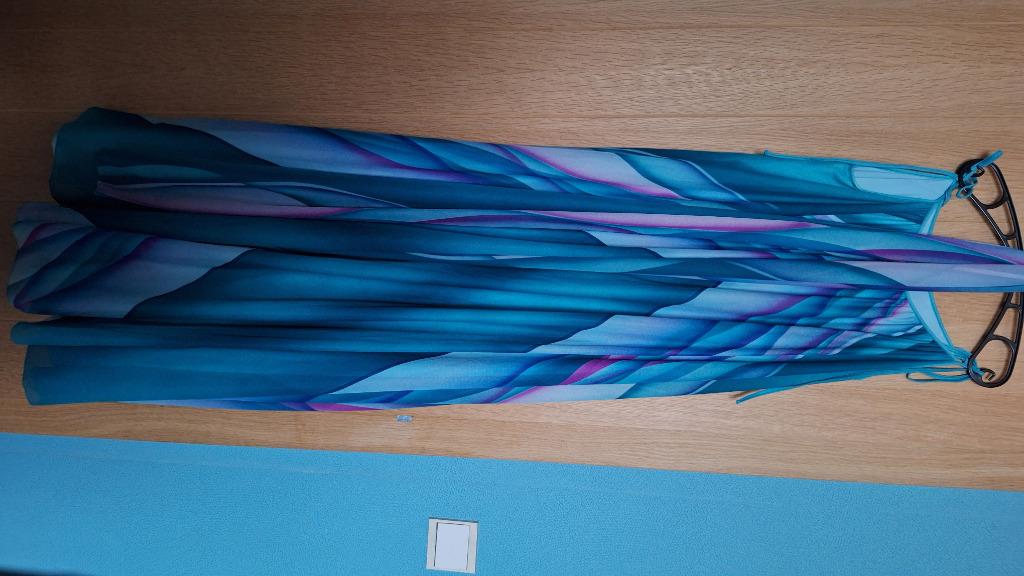 Mooi, lang avondkleed, Robe de gala, Enlèvement ou Envoi, Comme neuf, Bleu