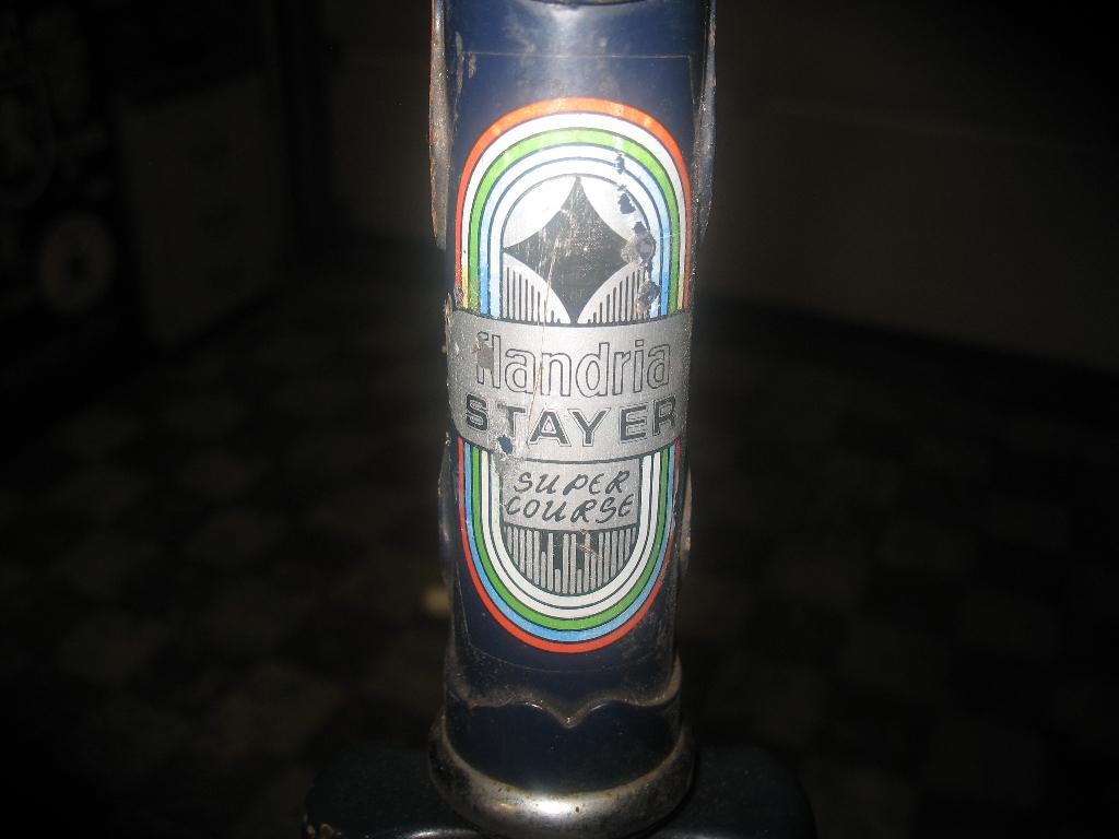 stalen retro flandria   stayer kader maat 53, 51 tot 55 cm, Ophalen of Verzenden, Flandria, Jaren '60 of nieuwer