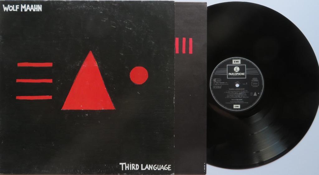 Wolf Maahn - Third language. Lp, Enlèvement ou Envoi, Utilisé, 12 pouces, Pop rock